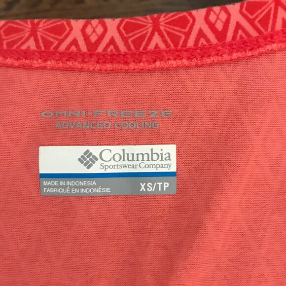 Columbia midi dress orange Omni-Freeze Advance Cooling XS - Picture 6 of 8